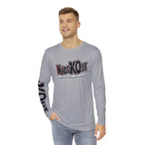 Built to Hit Hard Men's Long Sleeve Shirt (AOP)