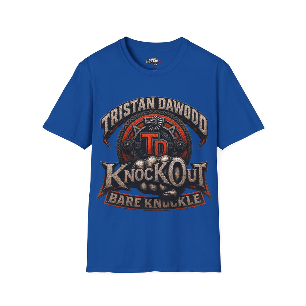 Dawood KnocKOut Fighter Unisex Softstyle T-Shirt