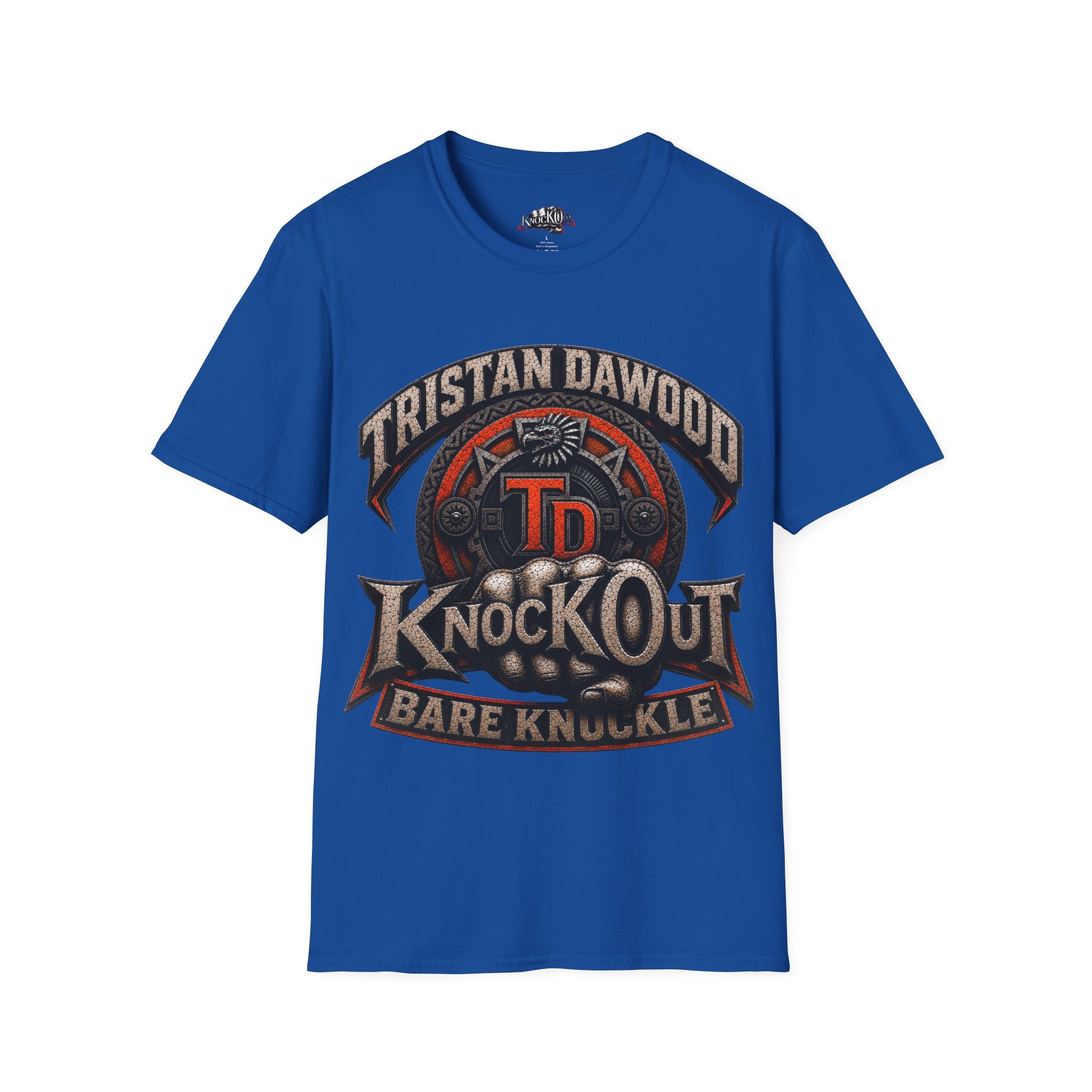 Dawood KnocKOut Fighter Unisex Softstyle T-Shirt