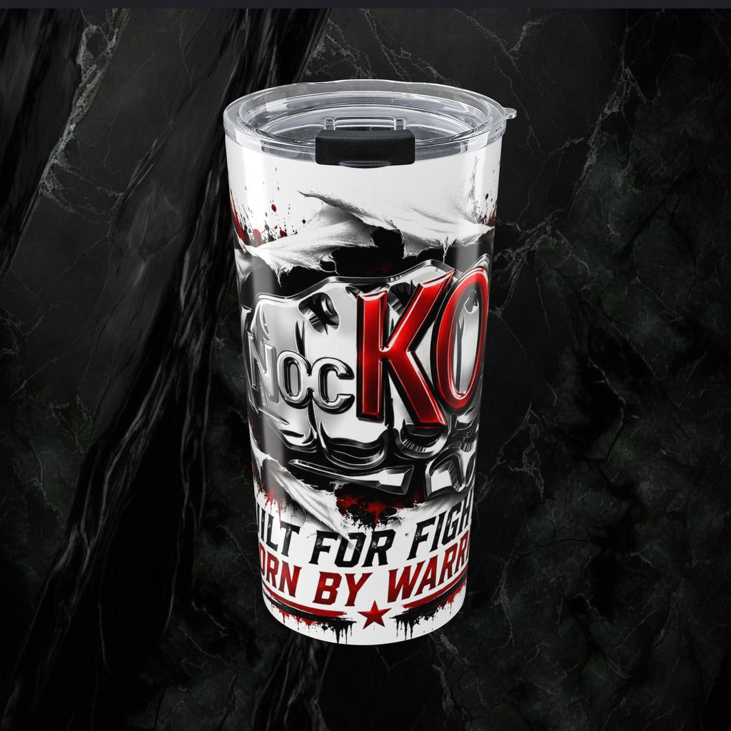 KnocKOut Built Gor Fighters Worn By Warriors Tumbler 20oz