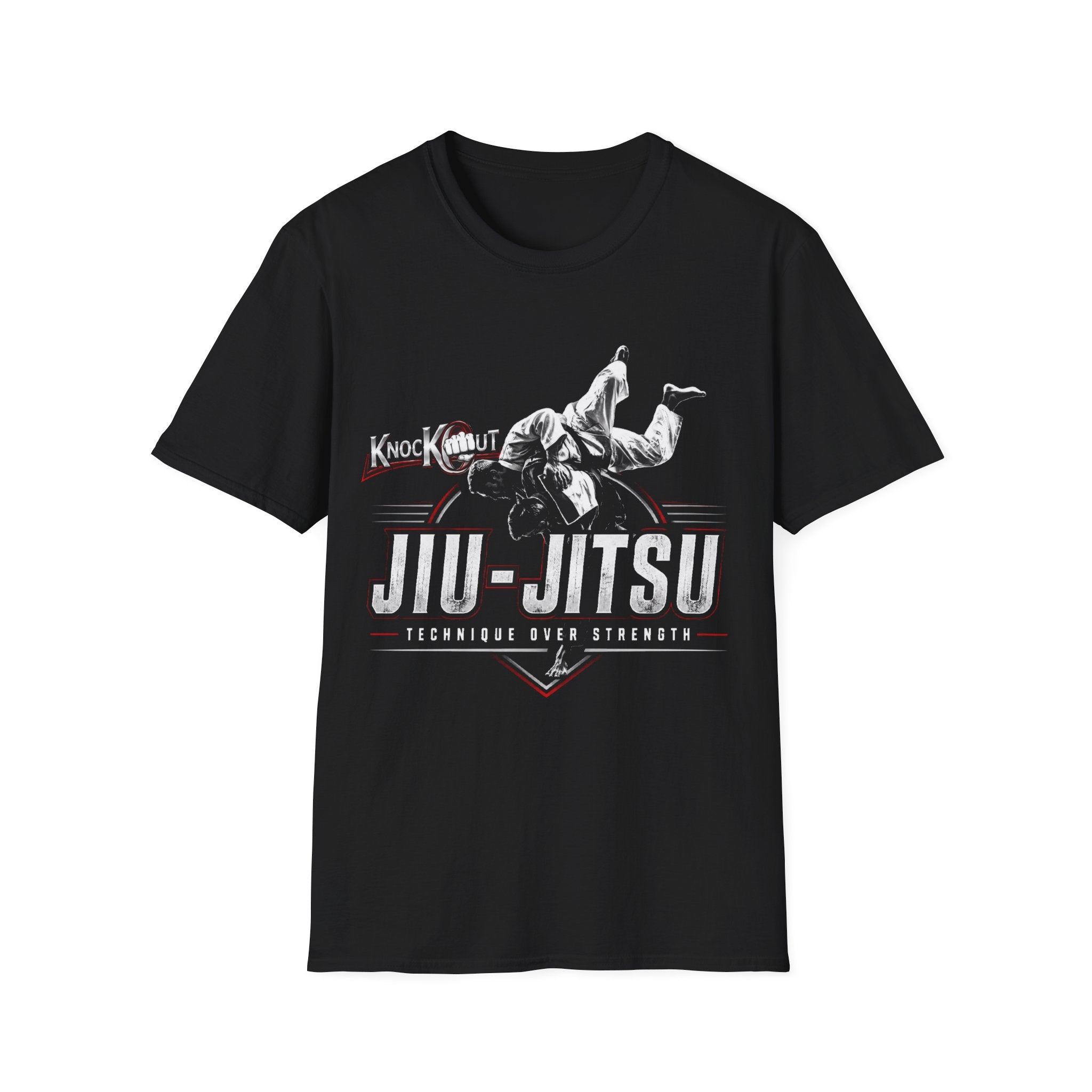 KnocKOut Jiu-Jitsu Unisex Softstyle T-Shirt