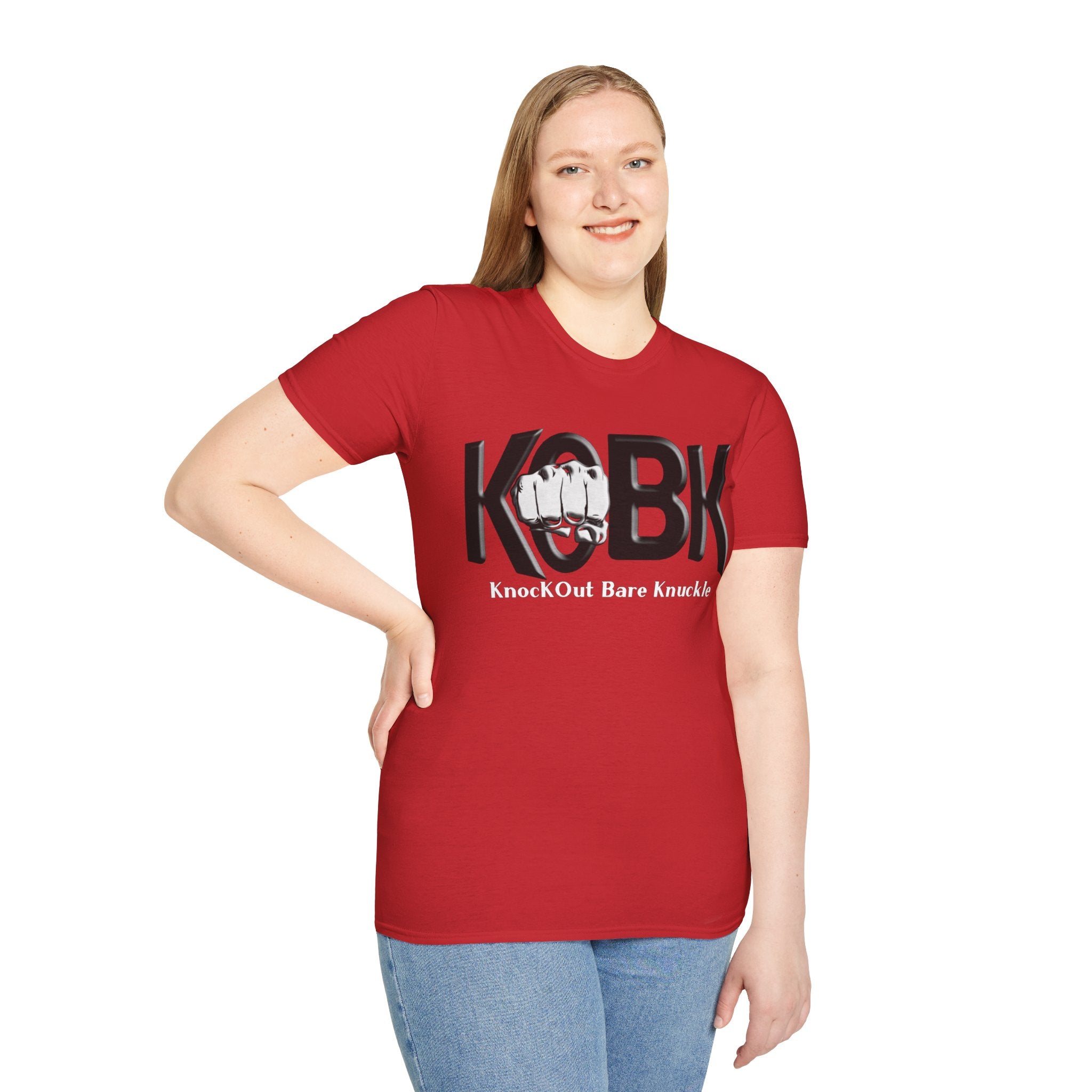 KOBK KnocKOut Bare Knuckle Unisex Softstyle T-Shirt