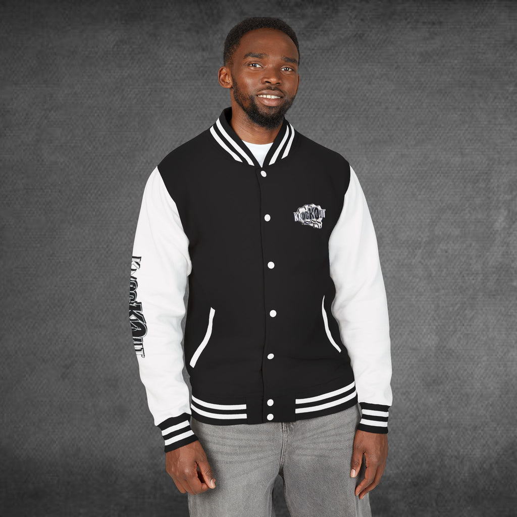 Unisex KnocKOut Bare Knuckle Heavyweight Letterman Jacket