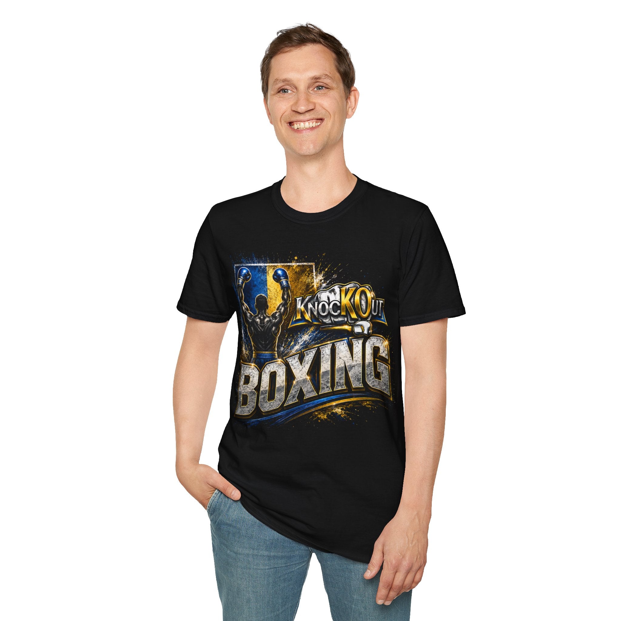 KNnocKOut Boxing Unisex Softstyle T-Shirt
