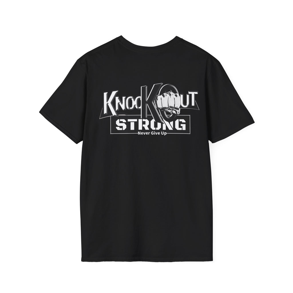 KnocKOut Strong Never Give Up Unisex Softstyle T-Shirt