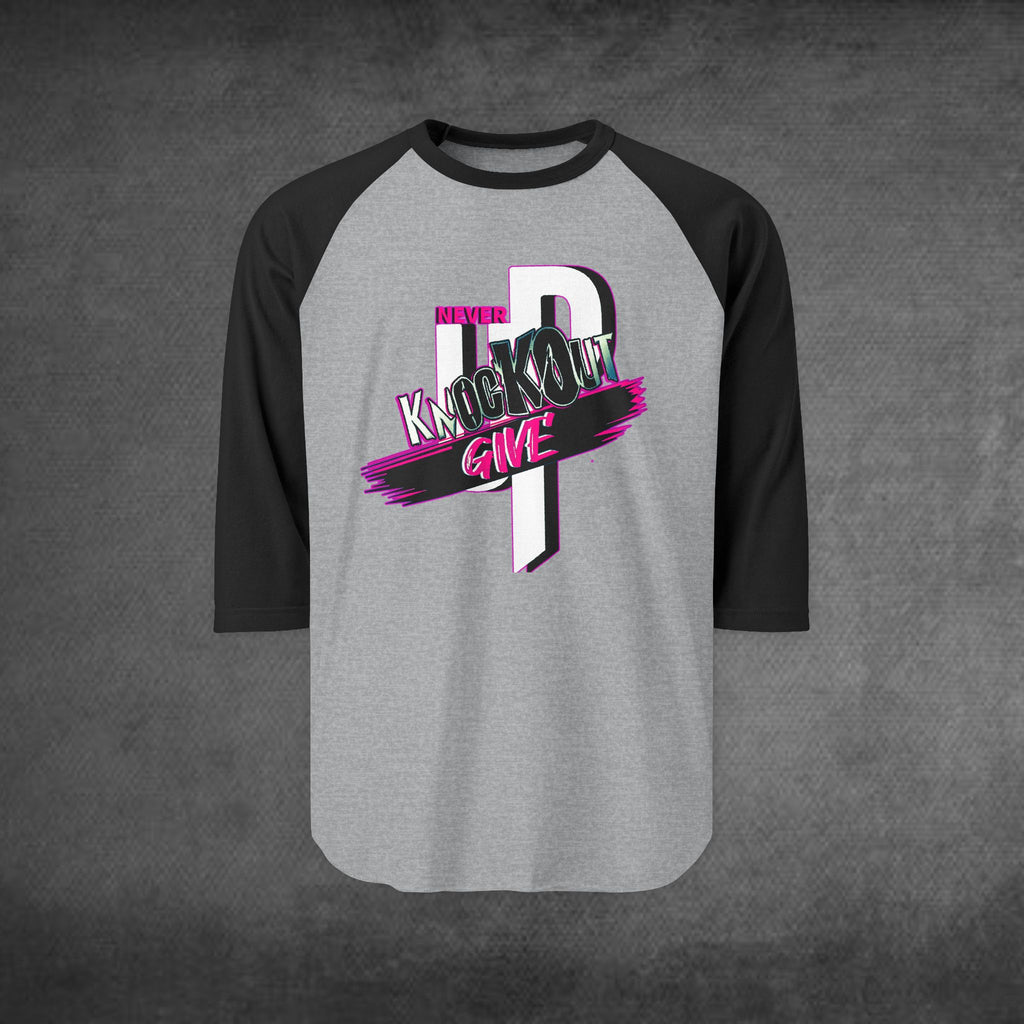 KnocKOut Three-Quarter Sleeve Raglan Shirt