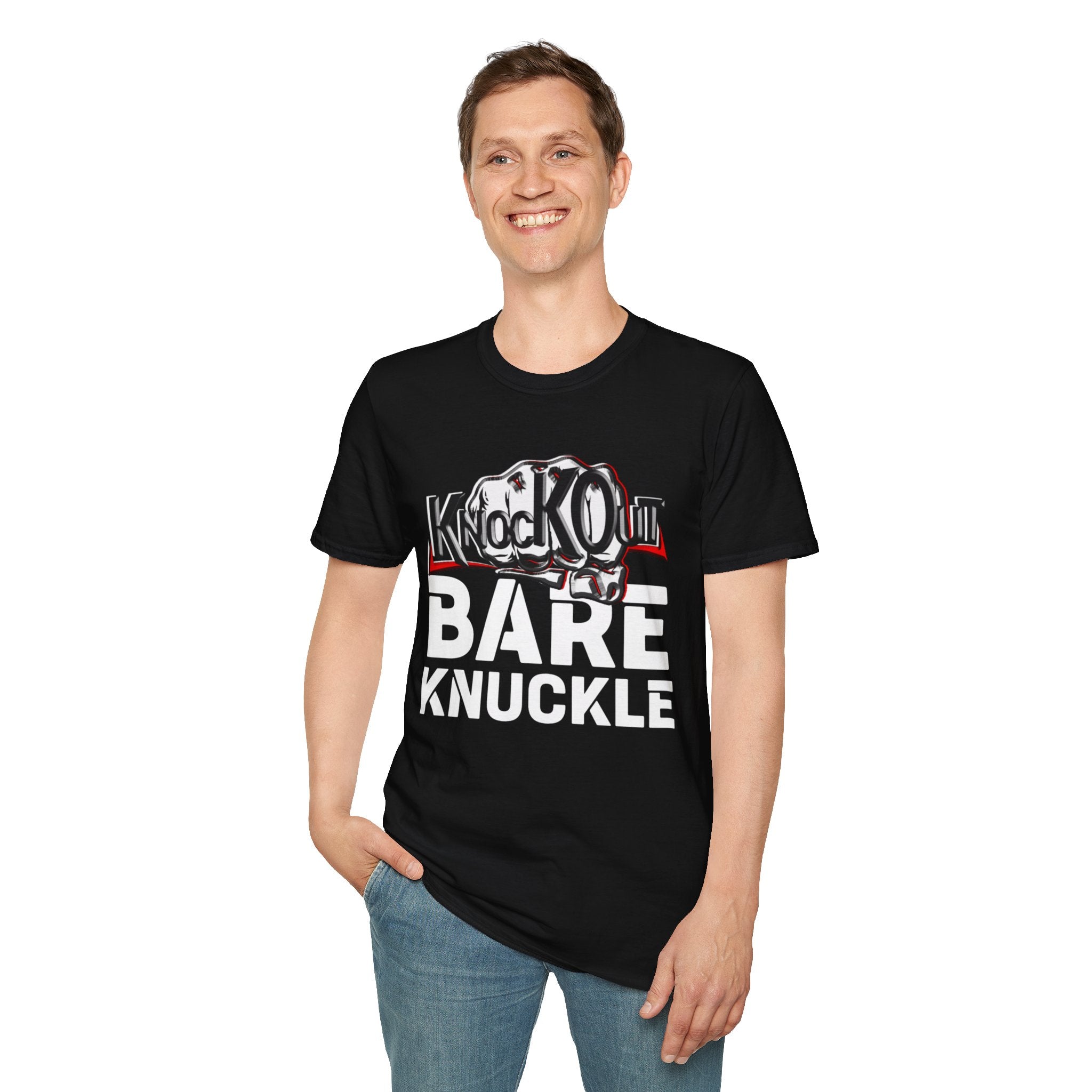 KnocKOut Bare Knuckle Unisex Softstyle T-Shirt