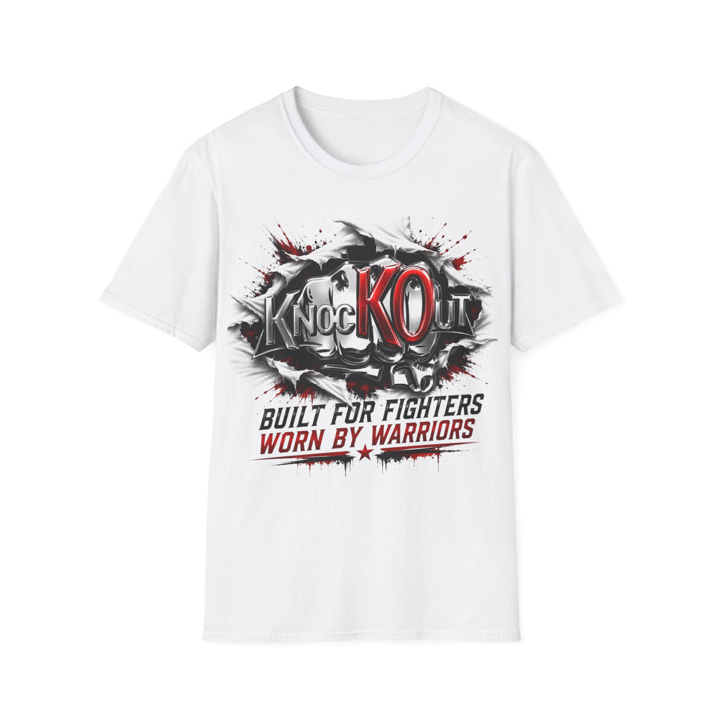 Built for Fighters Worn by Warriors Unisex Softstyle T-Shirt