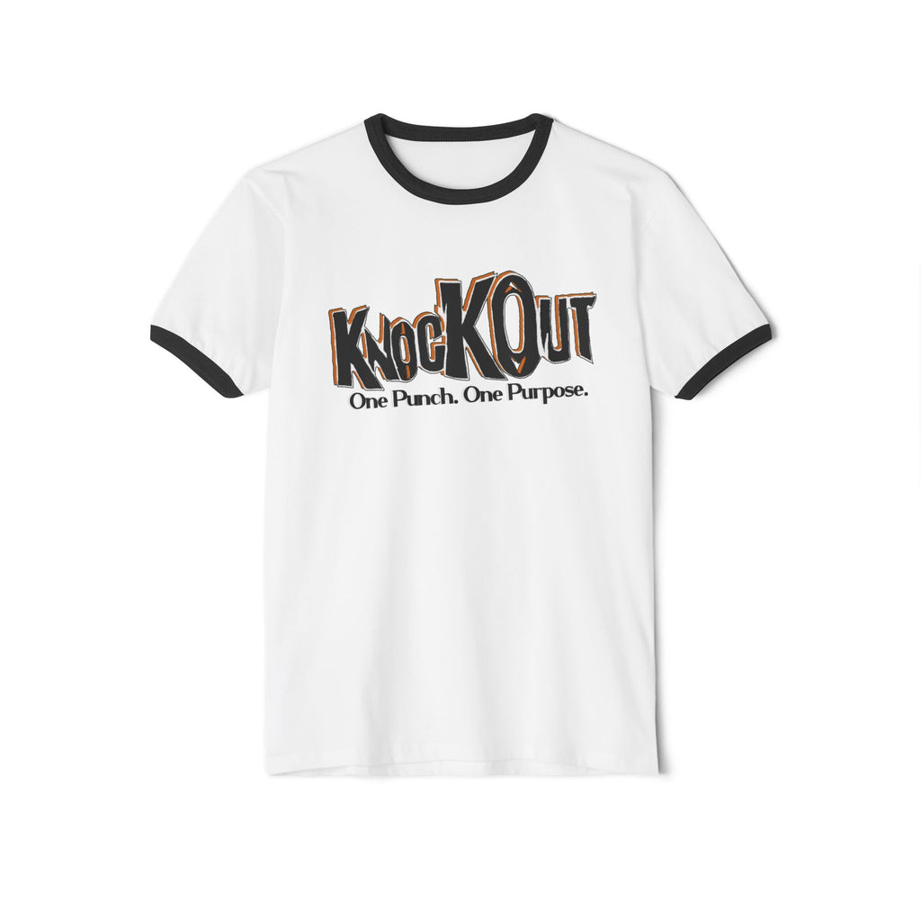 KnocKOut Unisex Cotton Ringer T-Shirt