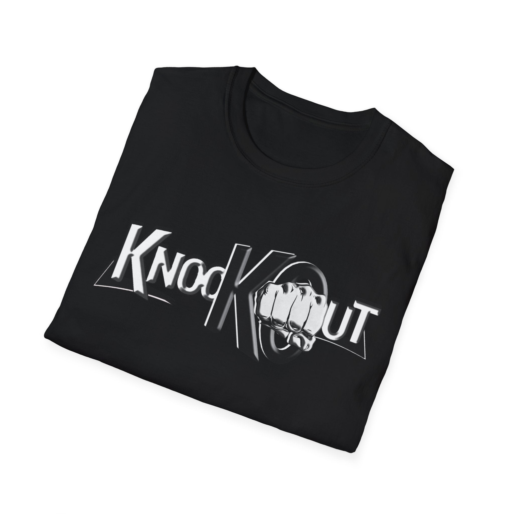 KnocKOut Strong Never Give Up Unisex Softstyle T-Shirt