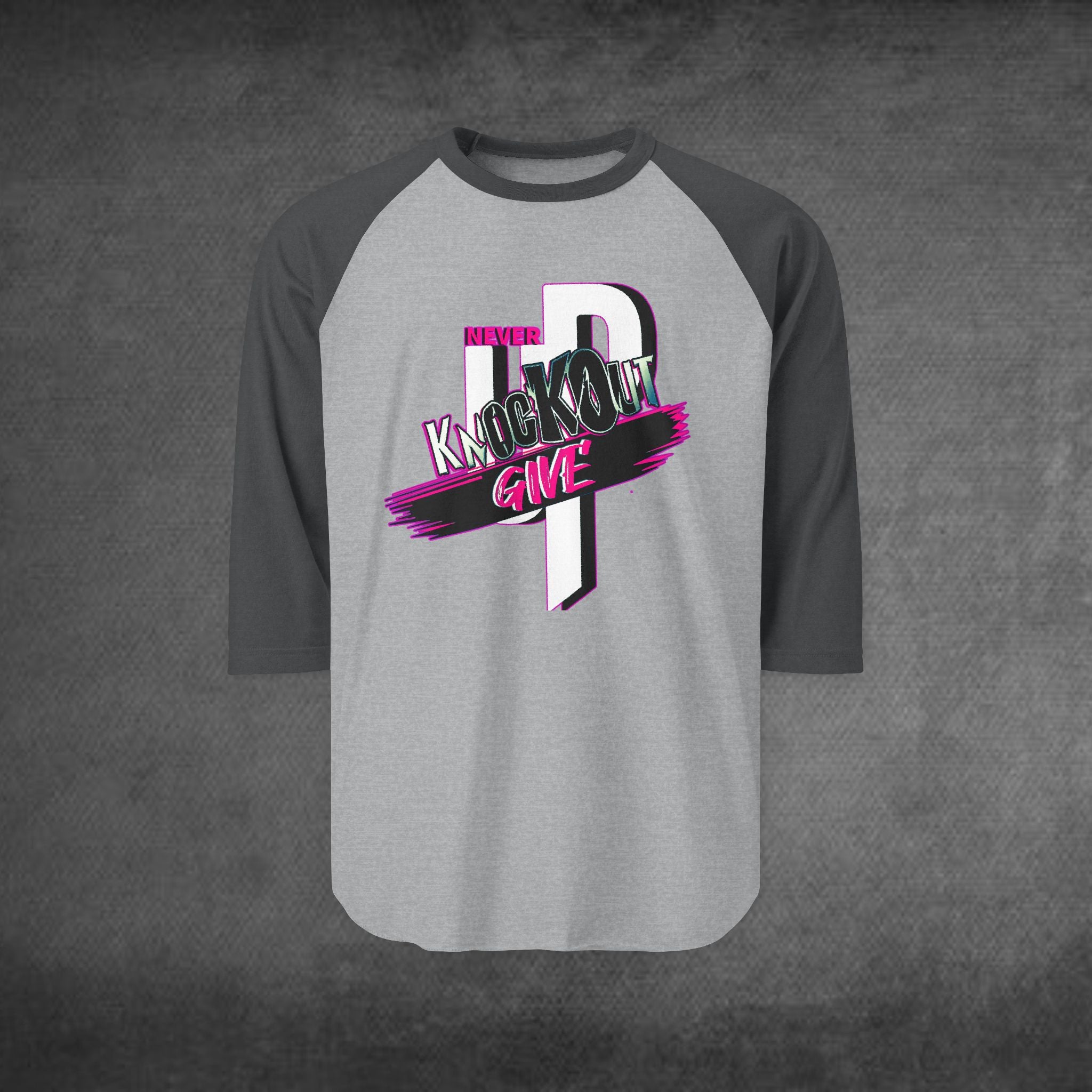 KnocKOut Three-Quarter Sleeve Raglan Shirt