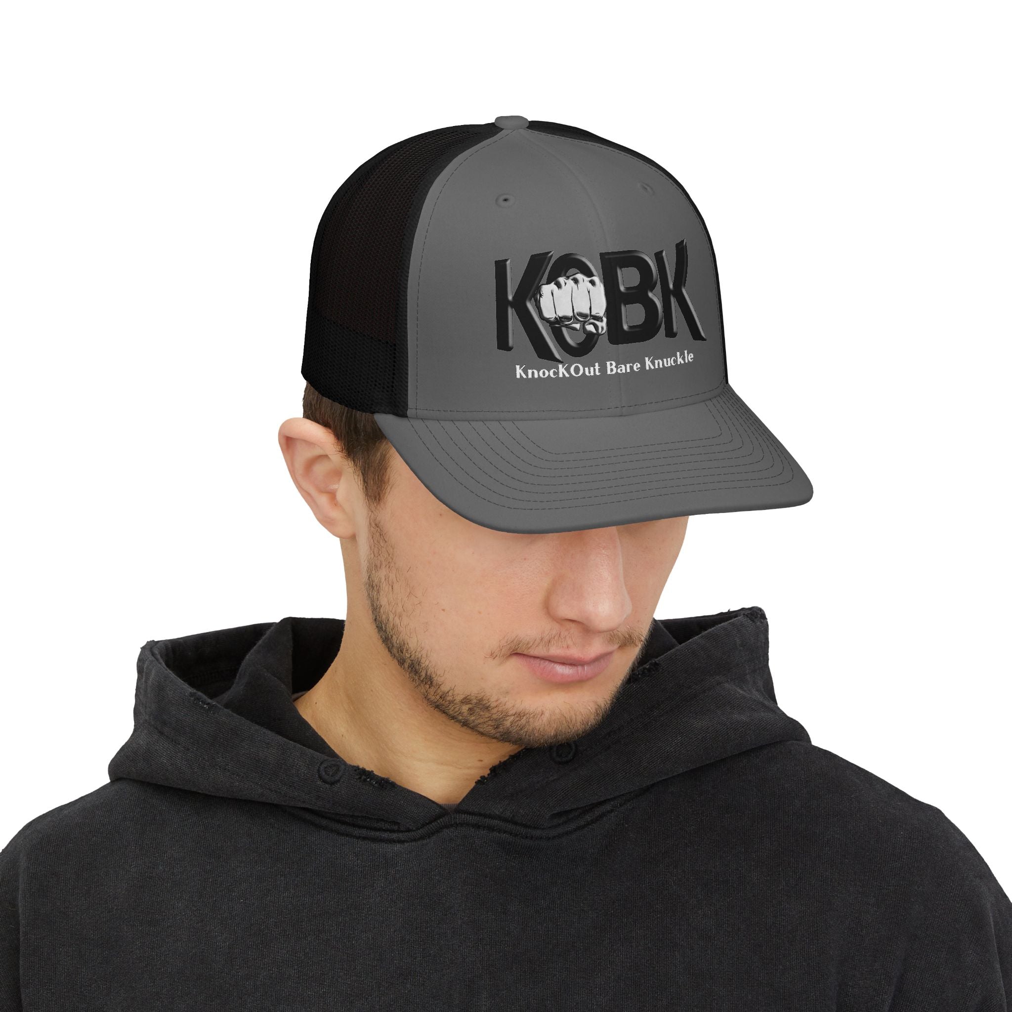 KOBK "KnocKOut Bare Knuckle" Snapback Trucker Cap