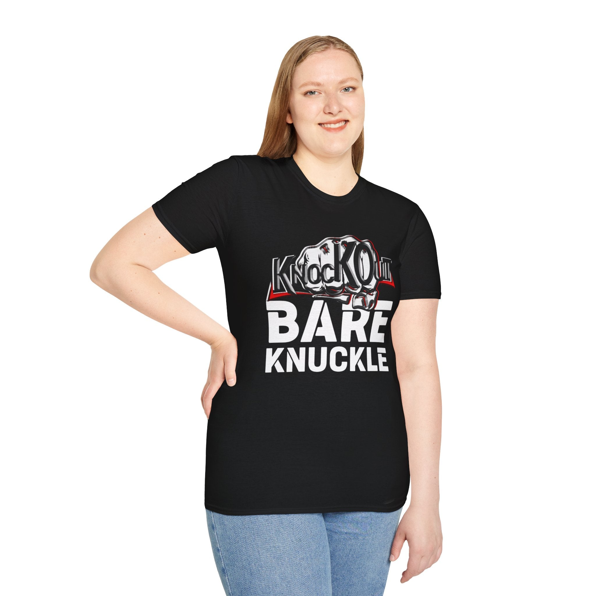 KnocKOut Bare Knuckle Unisex Softstyle T-Shirt
