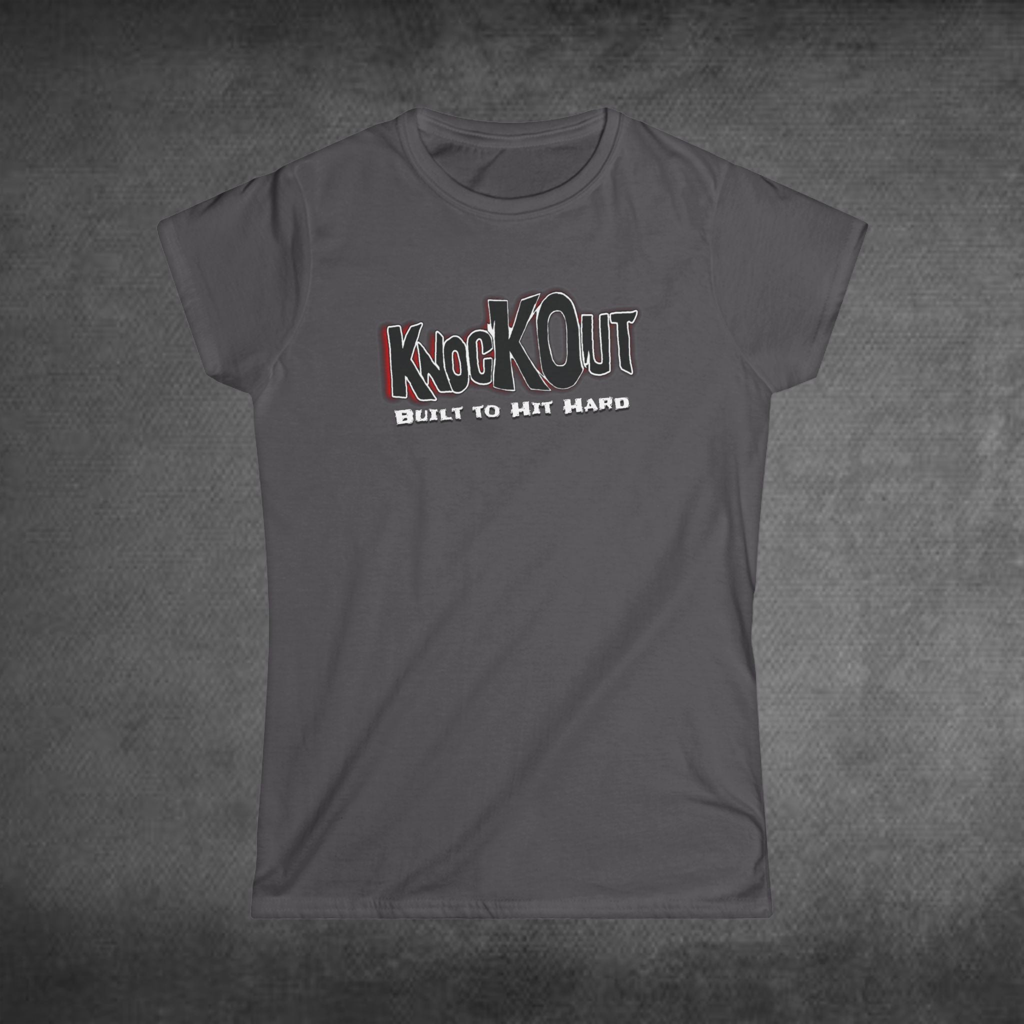 KnocKOut Built to Hit Hard Women's Softstyle Tee