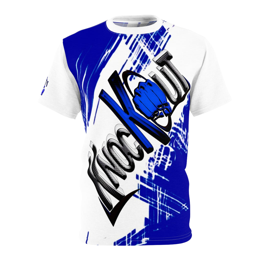 Blue KnocKOut Unisex Cut & Sew Tee