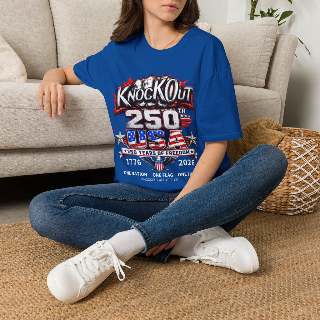 USA 250th Anniversary KnocKOut Unisex Softstyle T-Shirt