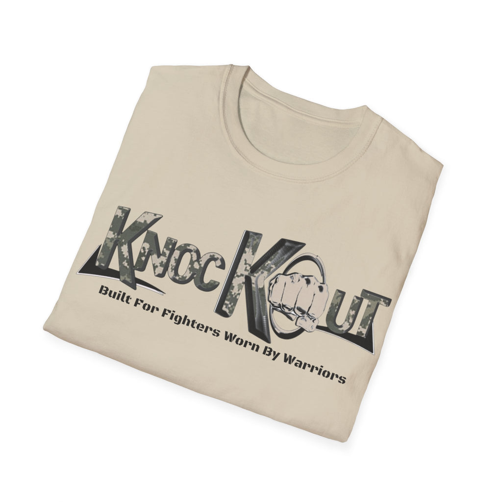 Camo KnocKOut Unisex Softstyle T-Shirt
