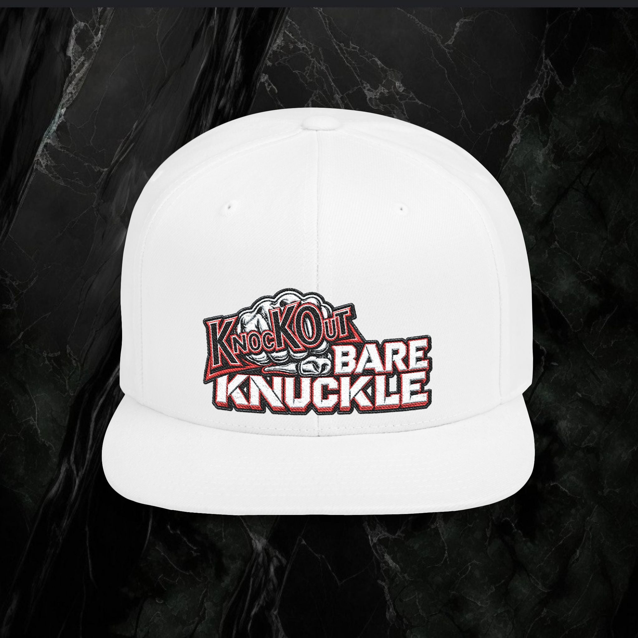 KnocKOut Bare Knuckle Flat Bill Snapback