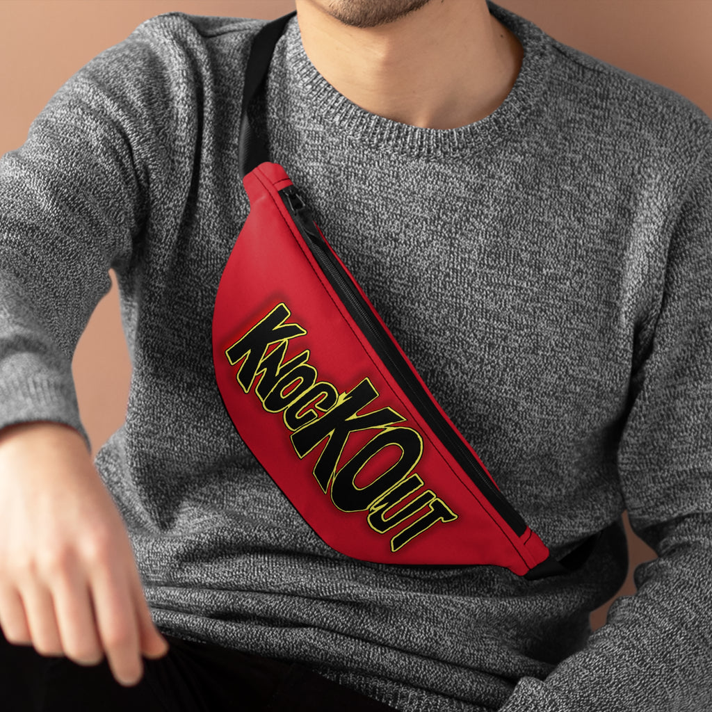 KnocKOut Red Fanny Pack