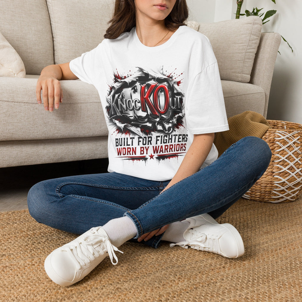 Built for Fighters Worn by Warriors Unisex Softstyle T-Shirt