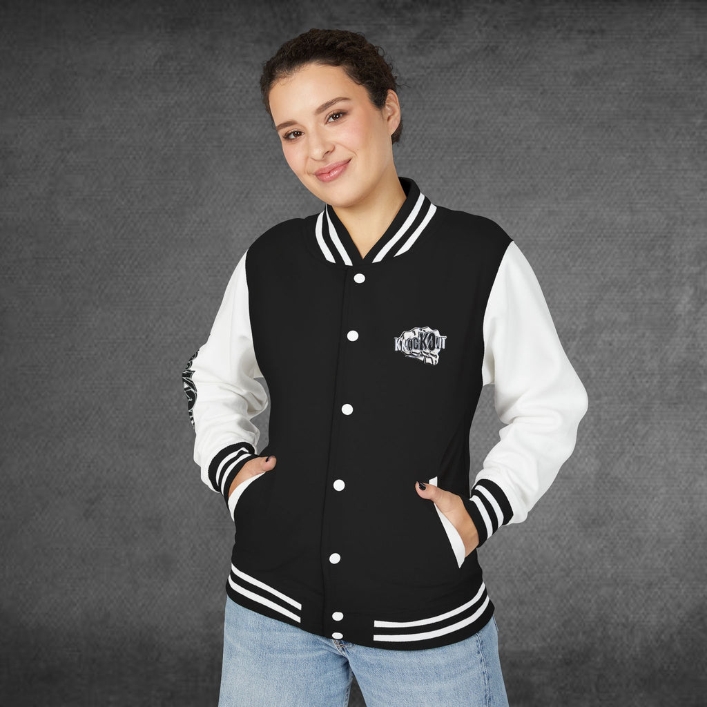 Unisex KnocKOut Bare Knuckle Heavyweight Letterman Jacket