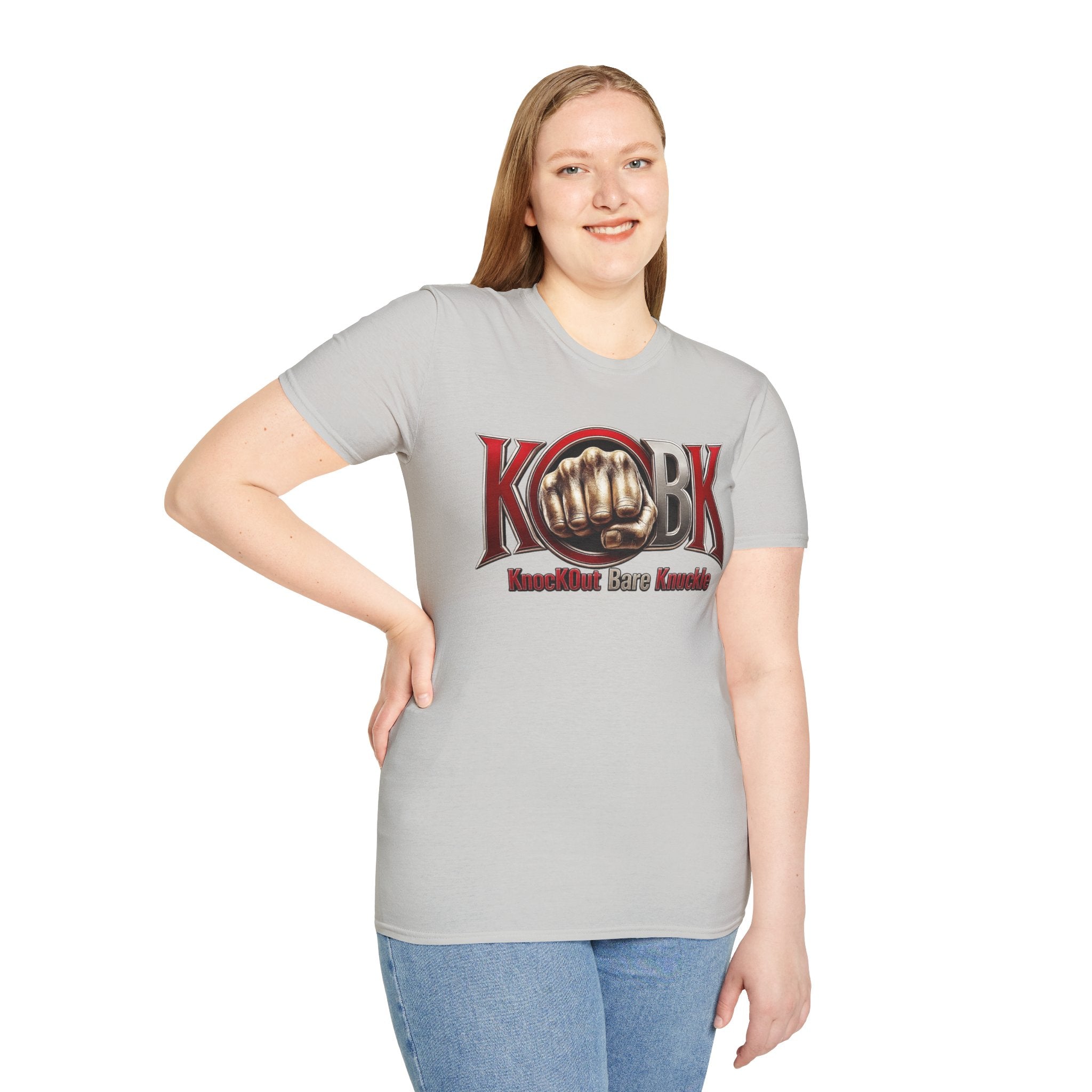 KnocKOut Bare Knuckle Training or Streetwear Unisex Softstyle T-Shirt