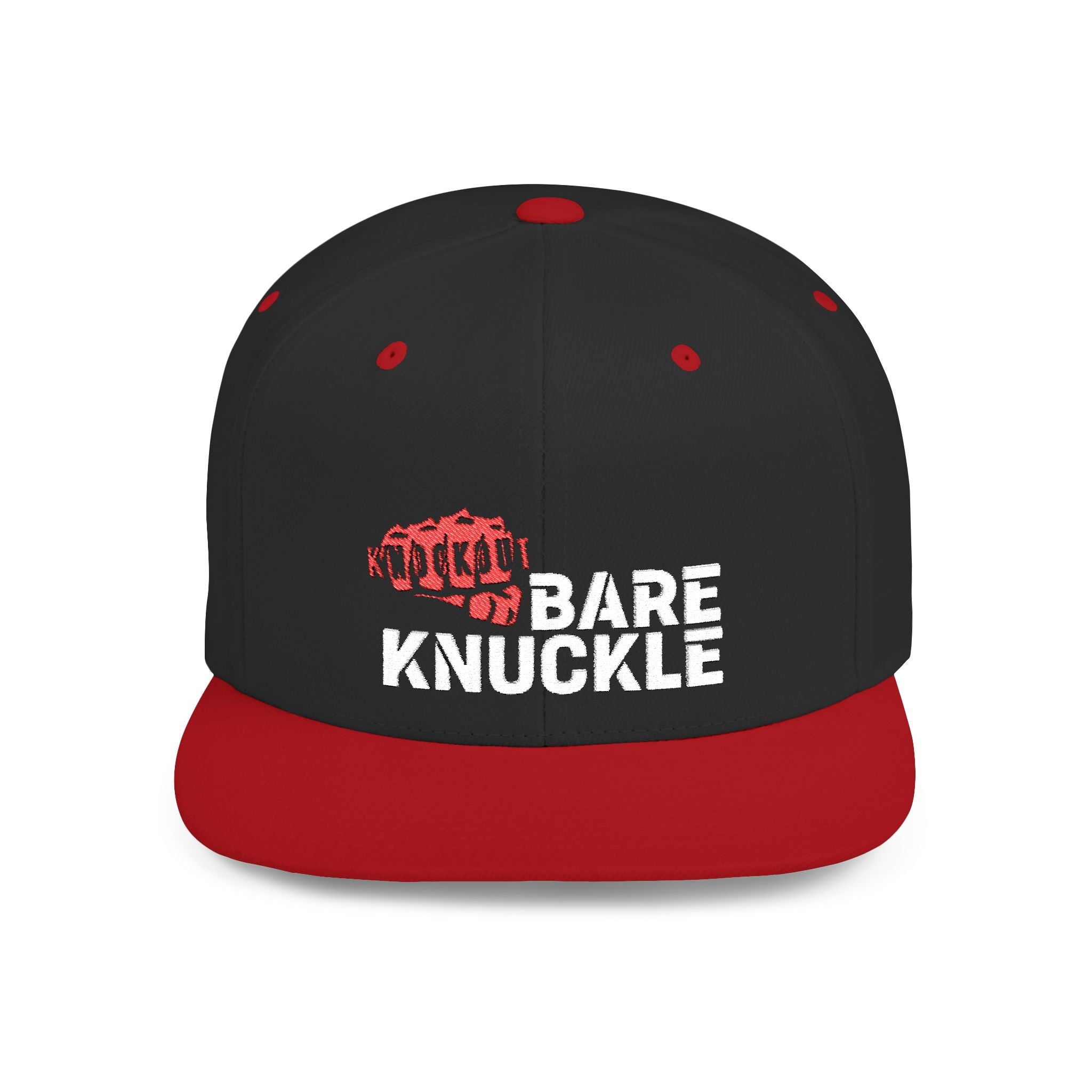 Knockout Bare Knuckle Flat Bill Snapback