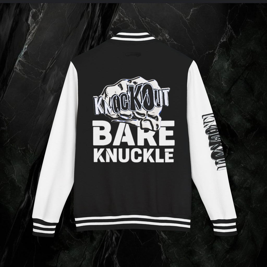 Unisex KnocKOut Bare Knuckle Heavyweight Letterman Jacket