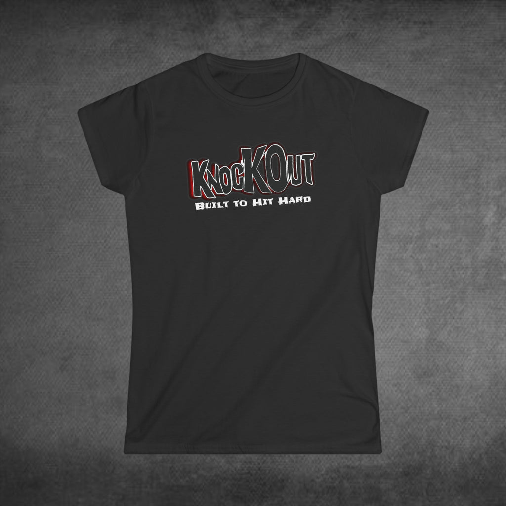 KnocKOut Built to Hit Hard Women's Softstyle Tee