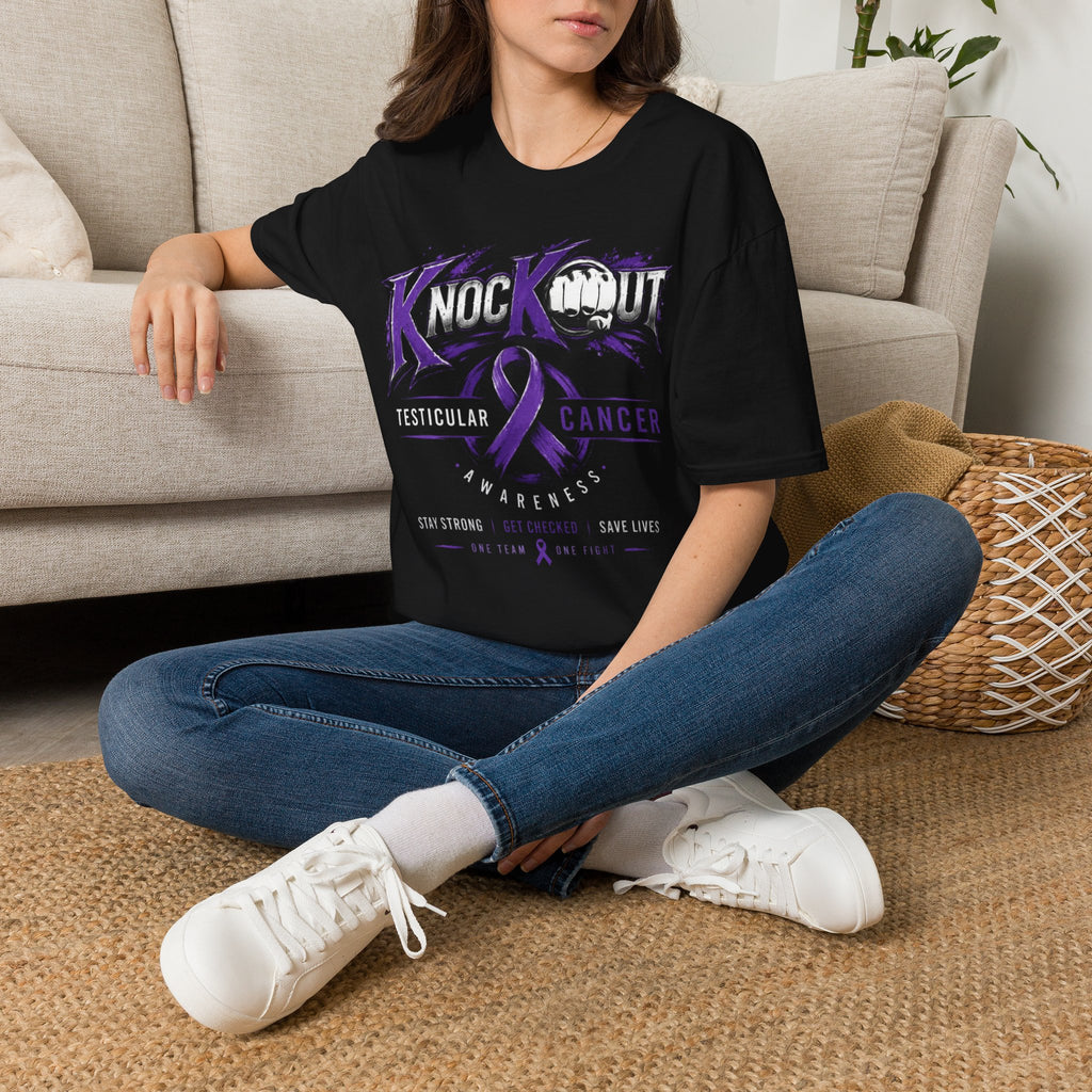KnocKOut Cancer Awareness Tee | One Team. One Fight.Unisex Softstyle T-Shirt