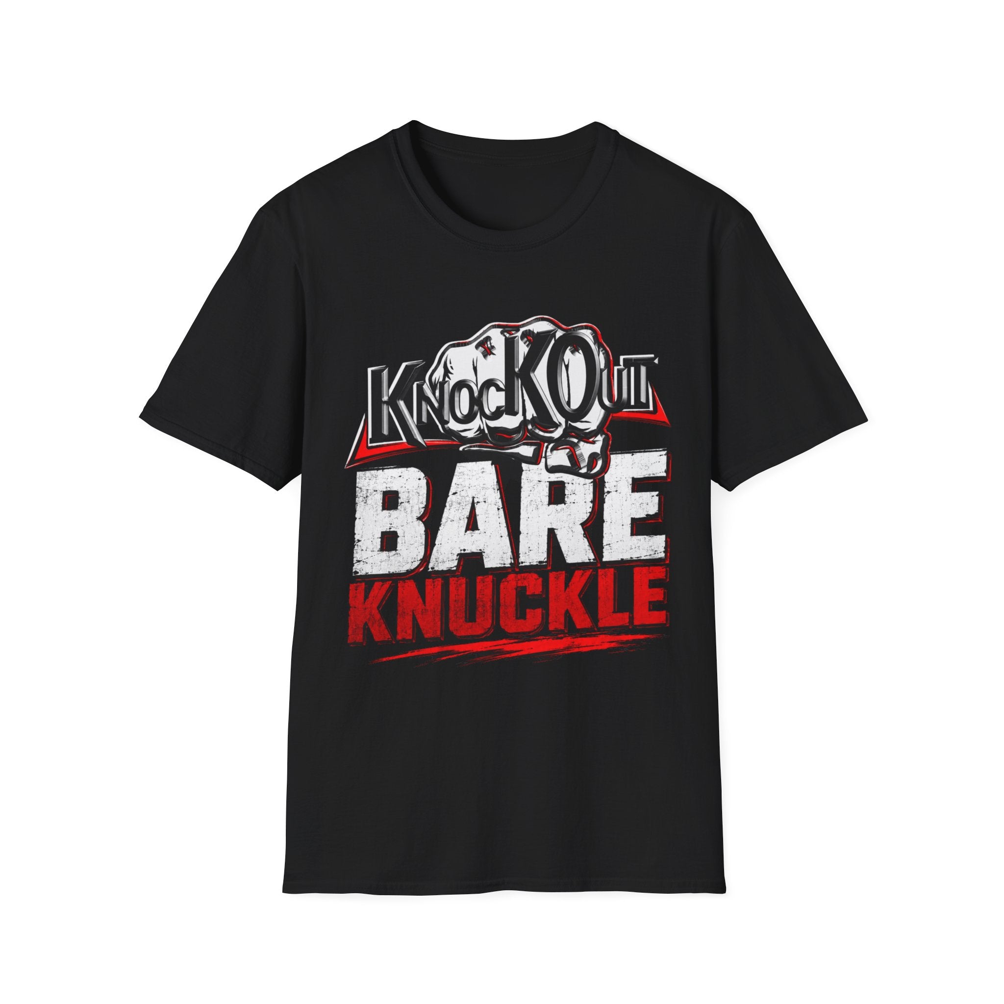 KnocKOut Bare Knuckle Unisex Softstyle T-Shirt