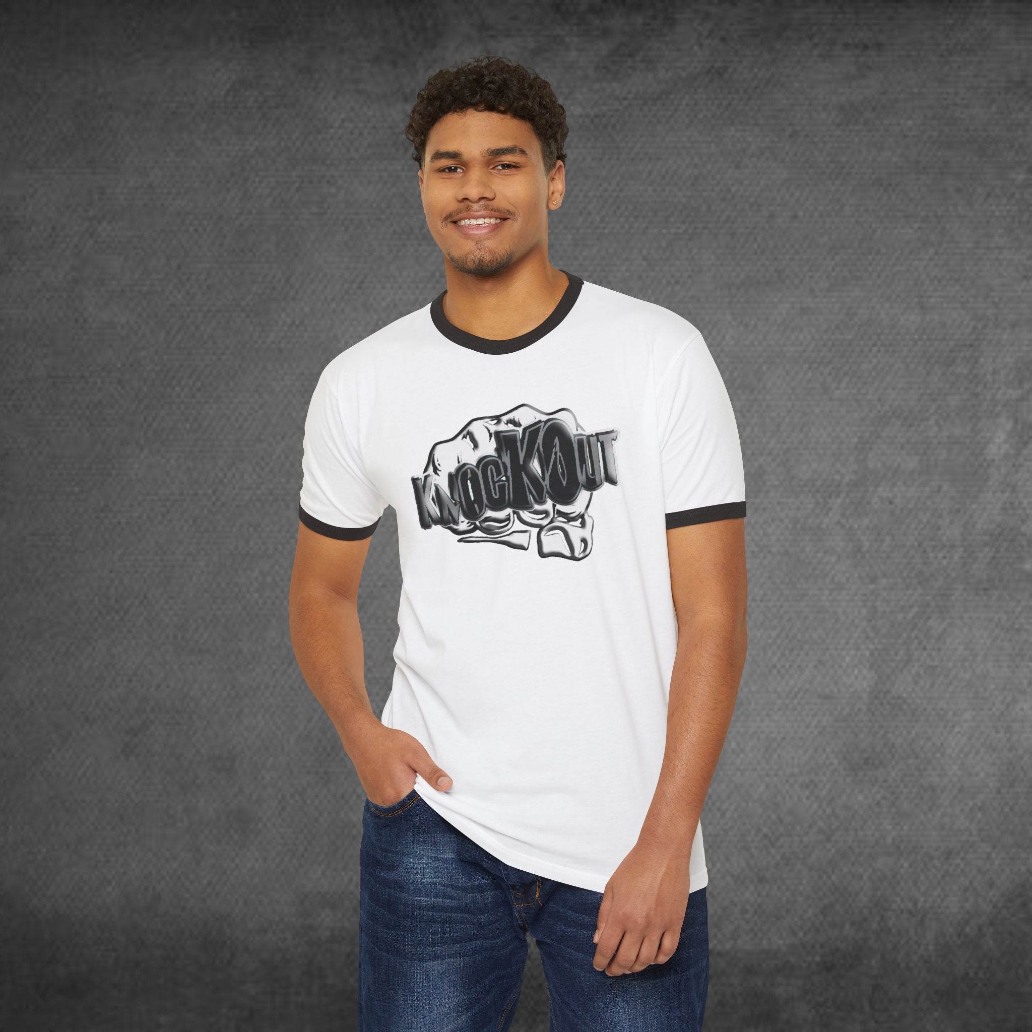 KnocKOut Cotton Ringer T-Shirt