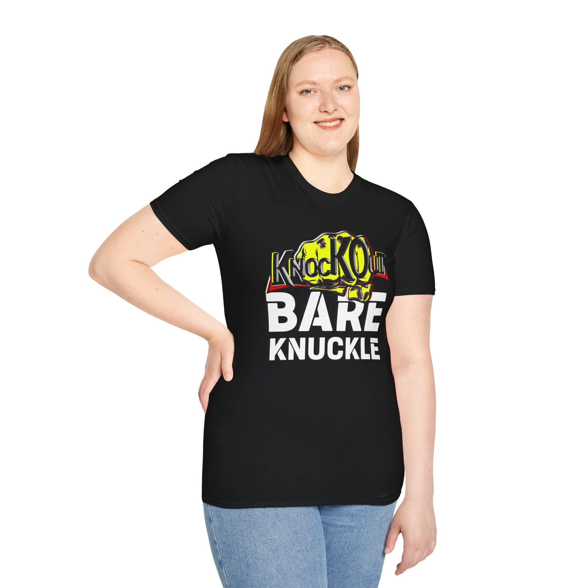 KnocKOut Bare Knuckle Unisex Softstyle T-Shirt