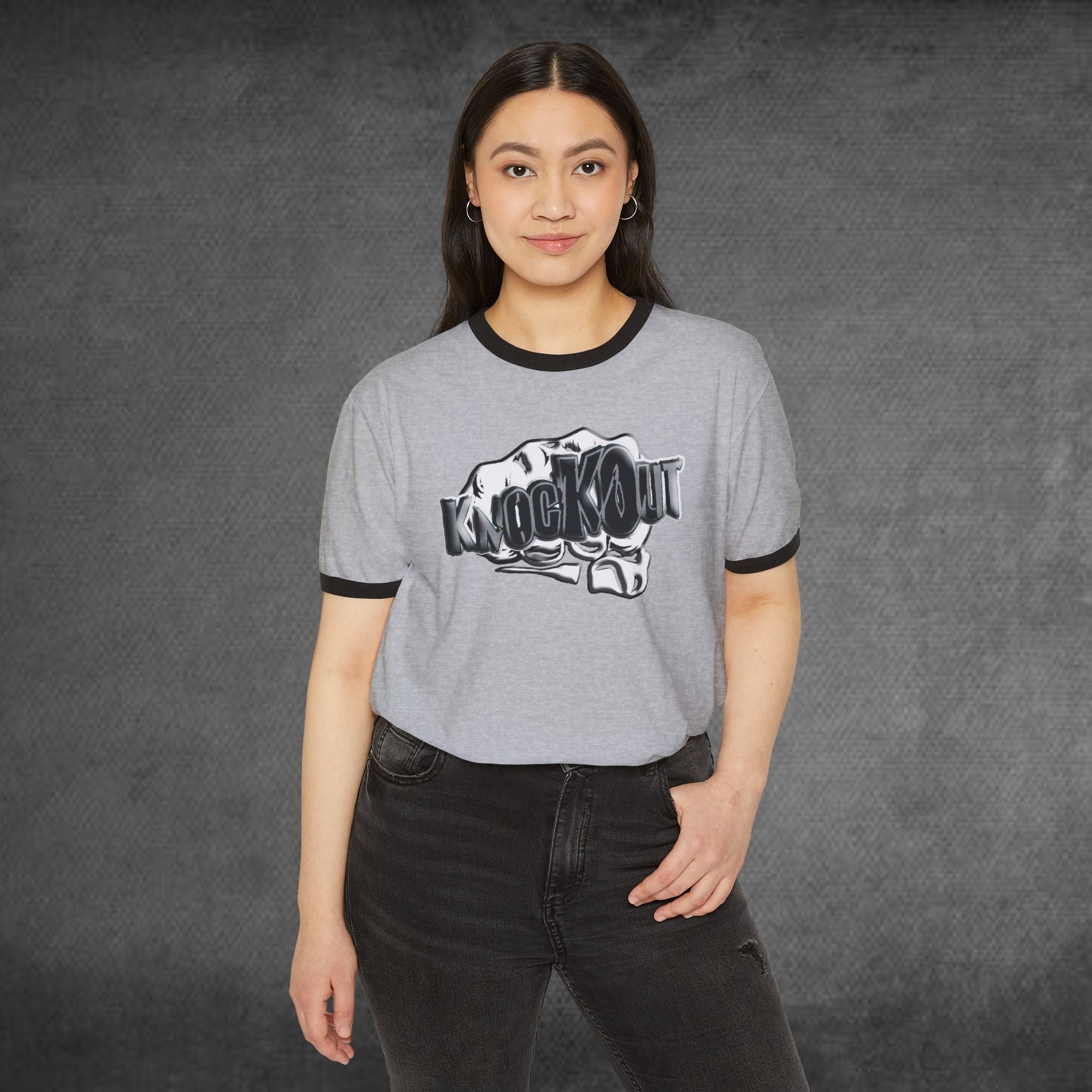 KnocKOut Cotton Ringer T-Shirt