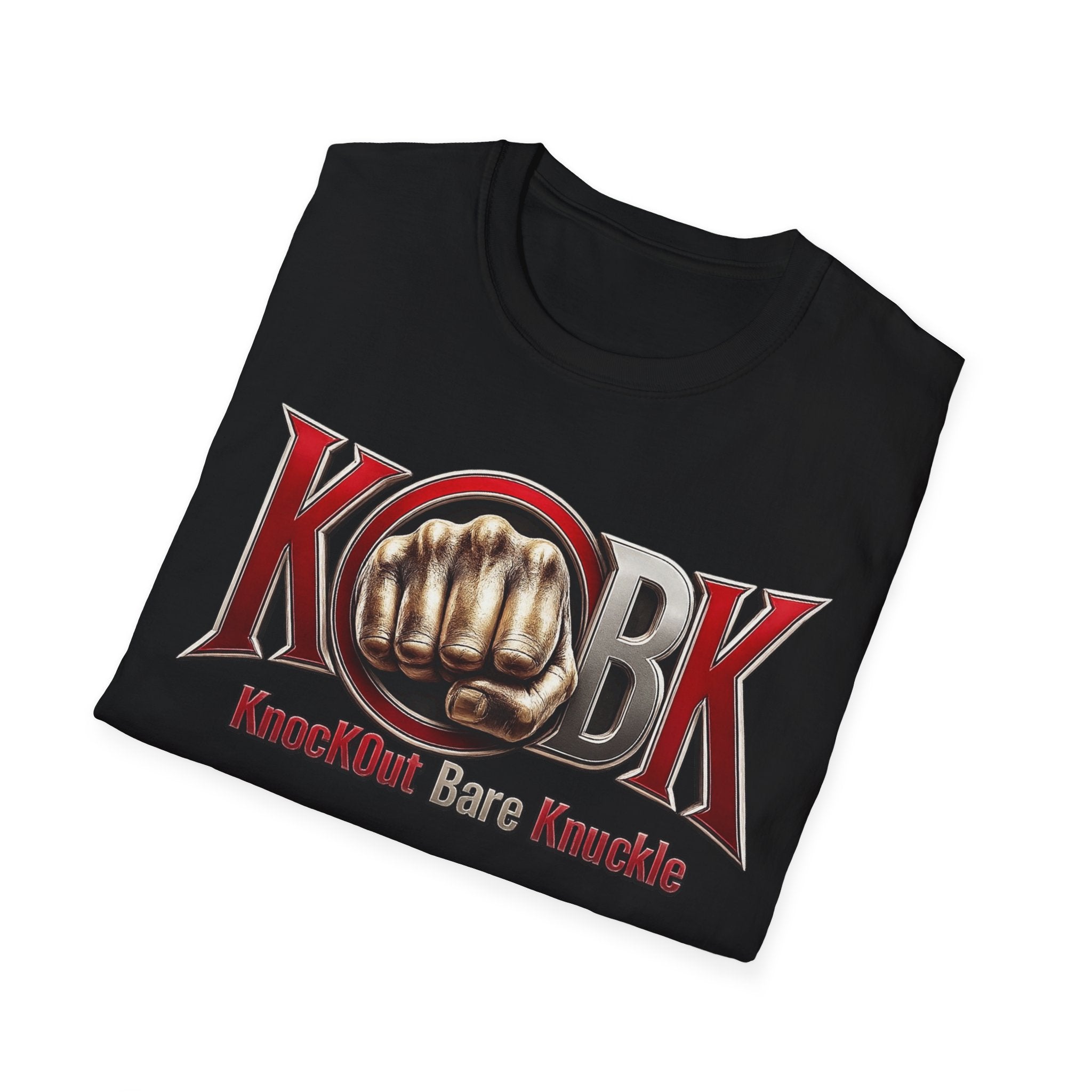 KnocKOut Bare Knuckle Training or Streetwear Unisex Softstyle T-Shirt