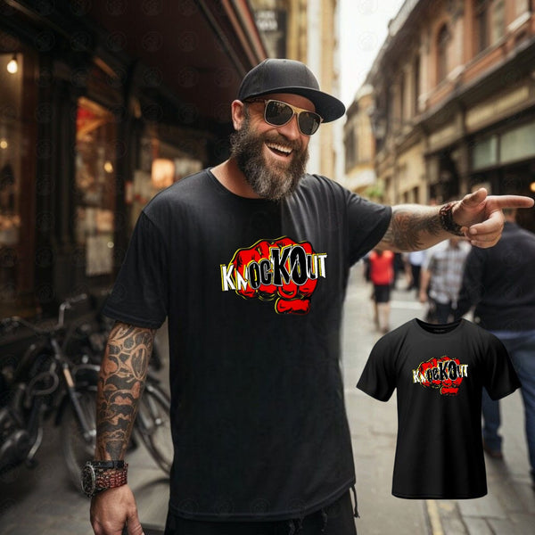Free Shipping New Limited KnocKOut Design Unisex Softstyle T-Shirt