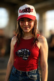 KnocKOut Women's Micro Rib Racer Tank Top