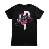 KnocKOut Women's Softstyle Tee Never Give Up