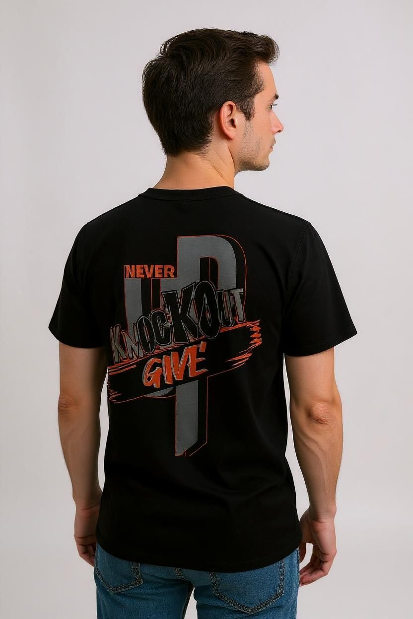 KnocKOut Softstyle T-Shirt Never Give Up