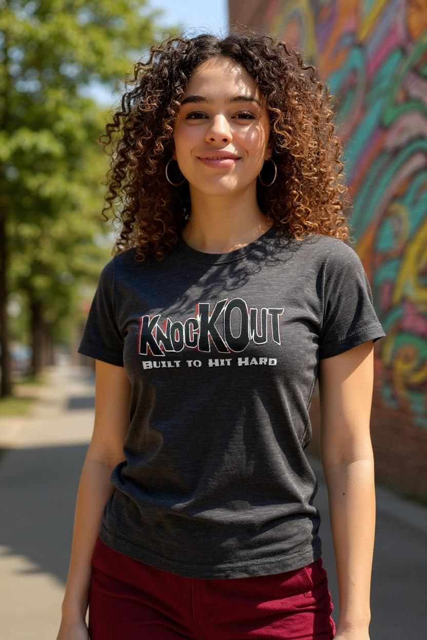 KnocKOut Built to Hit Hard Women's Softstyle Tee