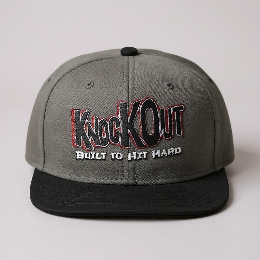 KnocKOut Built to Hit Hard Snapback (Embroidery)