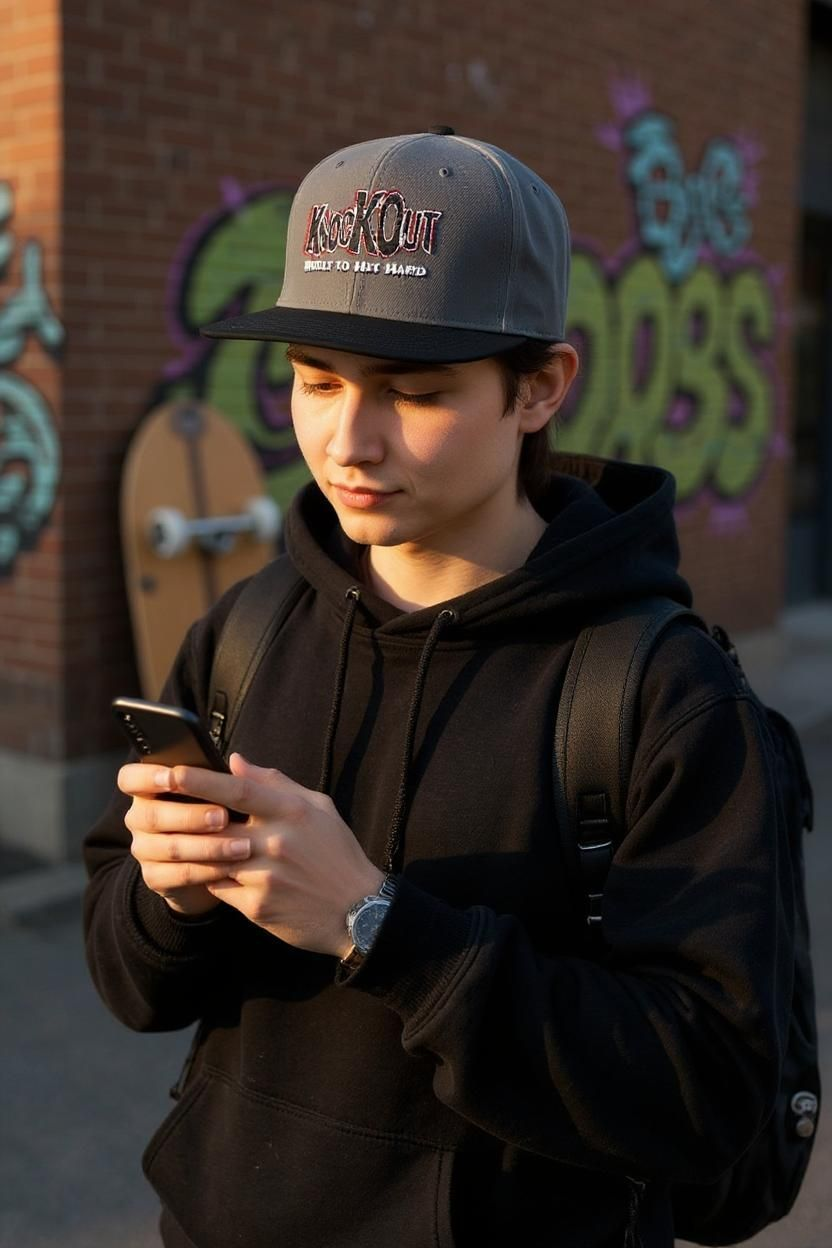 KnocKOut Built to Hit Hard Snapback (Embroidery)