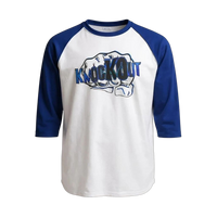 Free Shipping KnocKOut Unisex Three-Quarter Sleeve Raglan Shirt