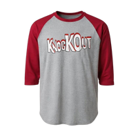 Free Shipping KnocKOut Unisex Three-Quarter Sleeve Raglan Shirt