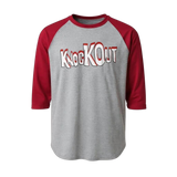 Free Shipping KnocKOut Unisex Three-Quarter Sleeve Raglan Shirt