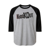 Free Shipping KnocKOut Unisex Three-Quarter Sleeve Raglan Shirt