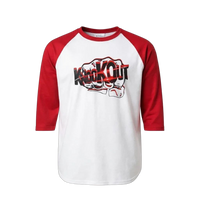 Free Shipping KnocKOut Unisex Three-Quarter Sleeve Raglan Shirt