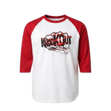 Free Shipping KnocKOut Unisex Three-Quarter Sleeve Raglan Shirt