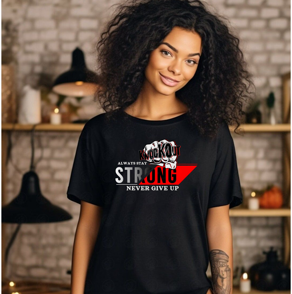 Stay KnocKOut Strong Softstyle T-Shirt