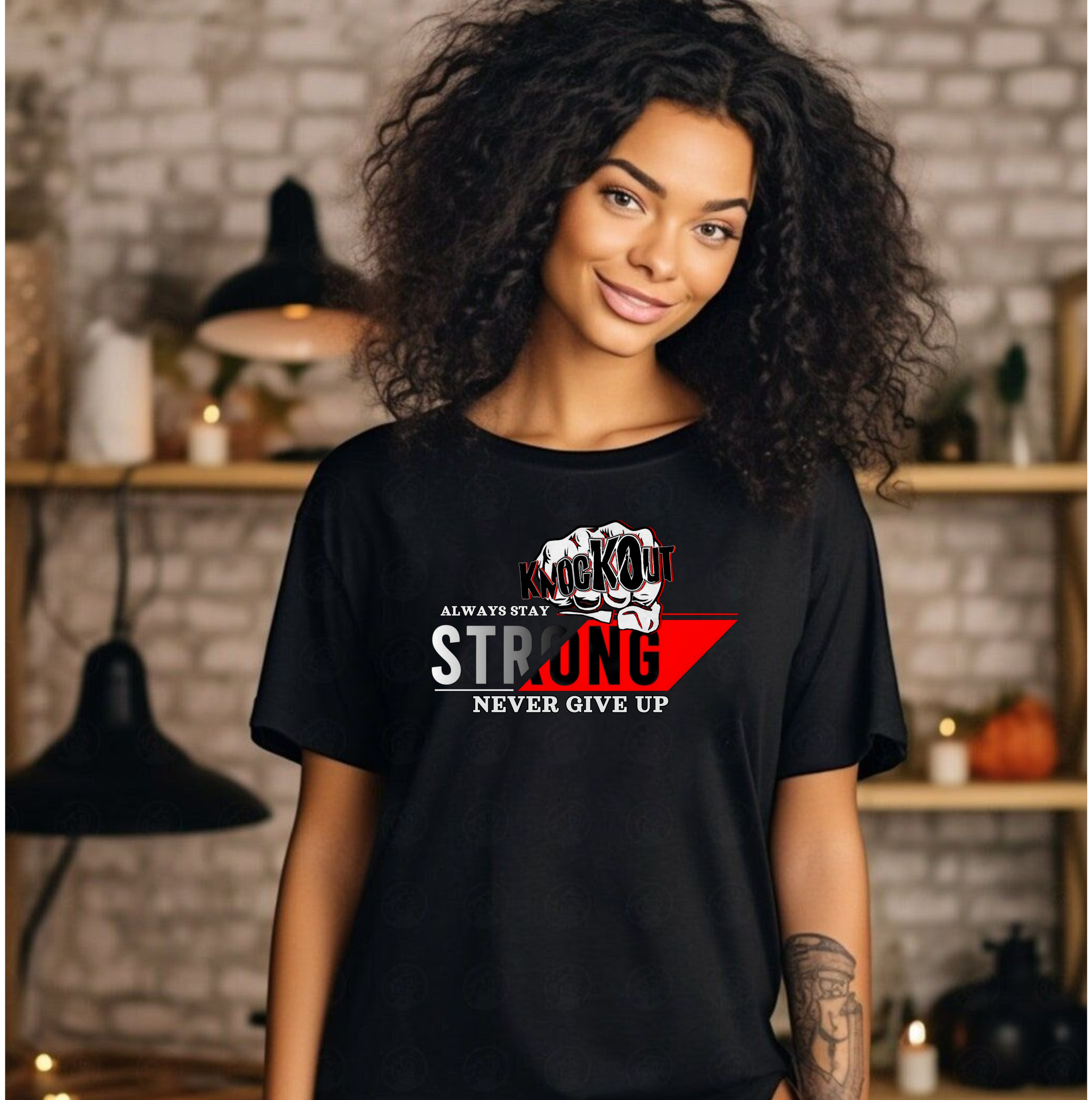 Stay KnocKOut Strong Softstyle T-Shirt